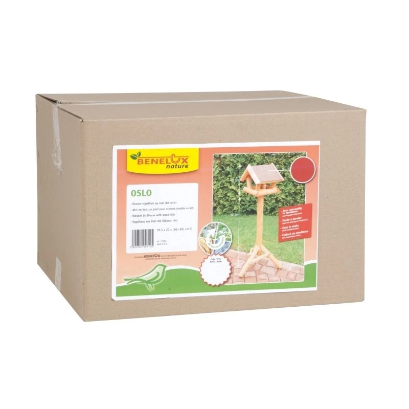 Abri Sur Pied Toit Rouge - Gamme Oslo En Kit 2 Abri Sur Pied Toit Rouge - Gamme Oslo En Kit – Image 2