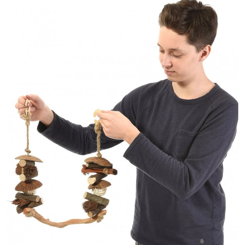 Balançoire Green Bird 31x18x38cm - Wagner 2 Balançoire Green Bird 31x18x38cm - Wagner – Image 2