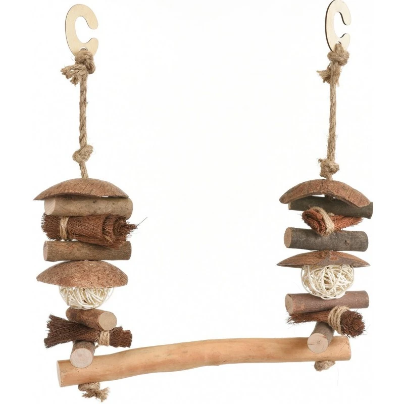 Balançoire Green Bird 31x18x38cm - Wagner 1 Balançoire Green Bird 31x18x38cm - Wagner