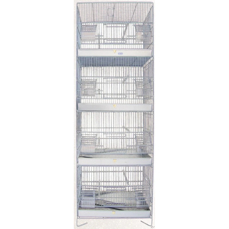 Cage Domus Molinari 4 étages 39x23x114cm 2 Cage Domus Molinari 4 étages 39x23x114cm – Image 2