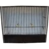 Cage Exposition Indigène Noir 15 Cm En PVC