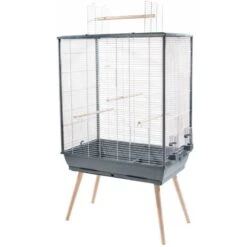 Cage Neo Jili XL Gris 93x42x81cm