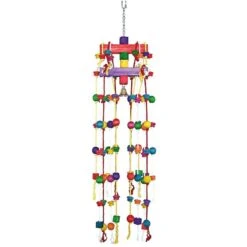Carrousel Rope With Colorful Cubes & Bell 38cm - Duvo+