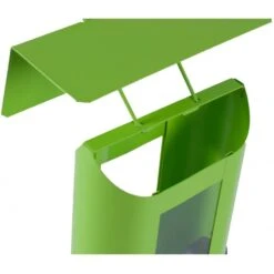 Mangeoire Graines Deno Vert 24cm - Vadigran -Beaphar Soldes Magasin mangeoire graines deno vert 24cm vadigran 13965 vadigran le silo pour oiseaux de la nature denco peut etre rempli avec tous type 2