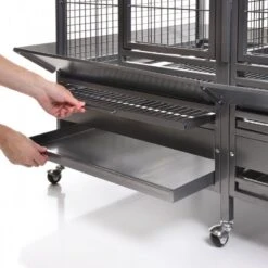 Montana Palace 184x101x185cm -Beaphar Soldes Magasin montana palace 184x101x185cm k35030 wagner montana cages le modele palace est lune des plus grandes cages a perroquets au monde 1 2