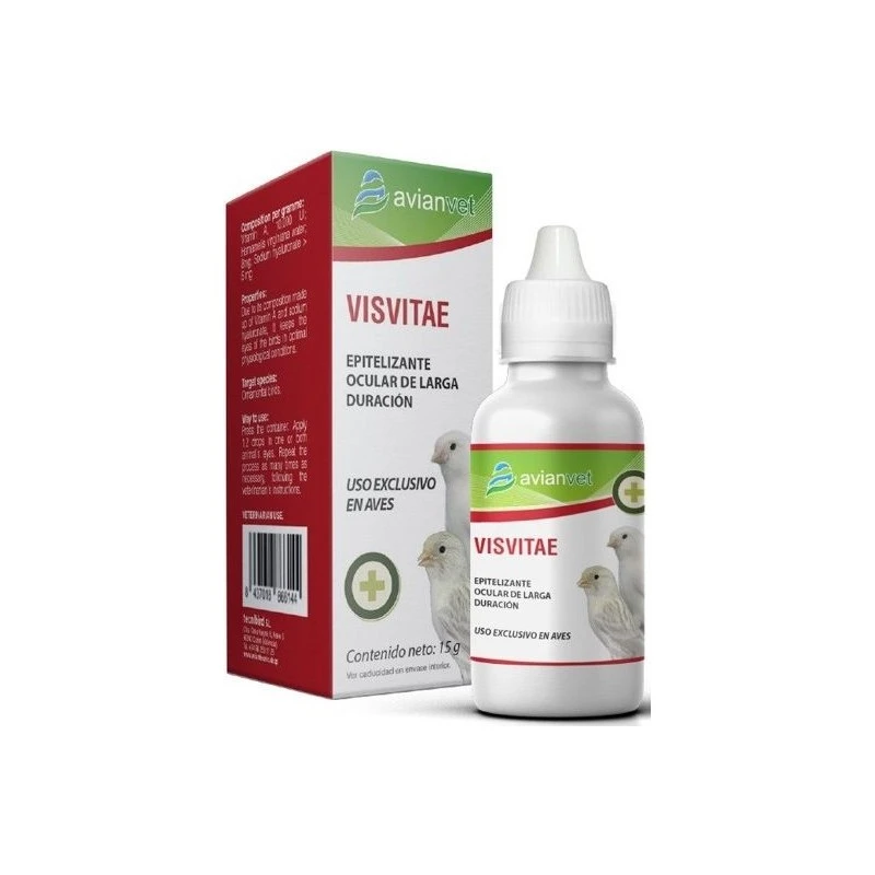 Visvitae Eye Drops 15ml - Avianvet 1 Visvitae Eye Drops 15ml - Avianvet